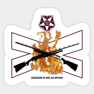 RESPECT FREEDOM Front Sticker